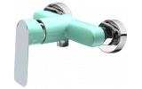 RIO GREEN 4145G Sprchová vodovodná batéria bez príslušenstva, CHROM/ZELENÁ, rozstup 150mm